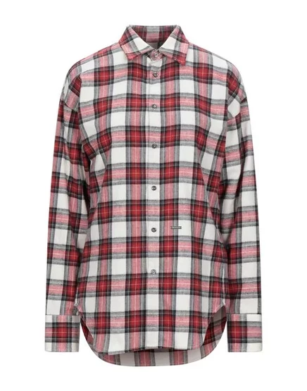 DSQUARED2 Pубашка красный