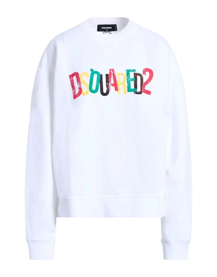 Женский свитшот DSquared2 PAPERMAG, белый