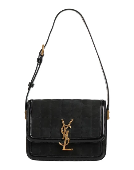Женская сумка через плечо Saint Laurent, чёрная