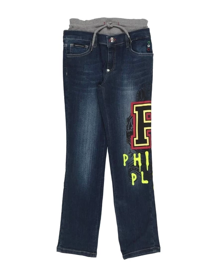 Мужские джинсы Philipp Plein JUNIOR, синие