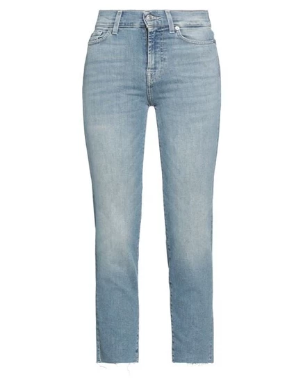 Женские джинсы 7 For All Mankind, синие
