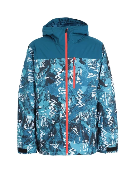Мужская куртка Quiksilver PAPERMAG с капюшоном, петроль