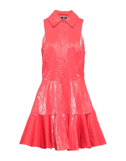 Женское платье Elisabetta Franchi Papermag мини, красное