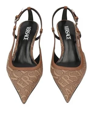 VERSACE Туфли верблюжий