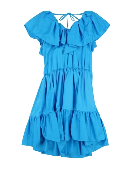 Женское платье MSGM Junior, лазурное