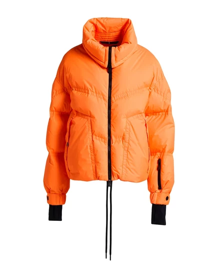 Женский пуховик Moncler Grenoble PAPERMAG, оранжевый