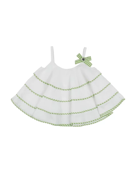 Женский топ GAUD Promotion Junior в клетку, зеленый