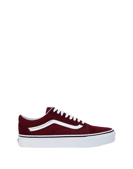 Женские кеды Vans Agata, бордовые