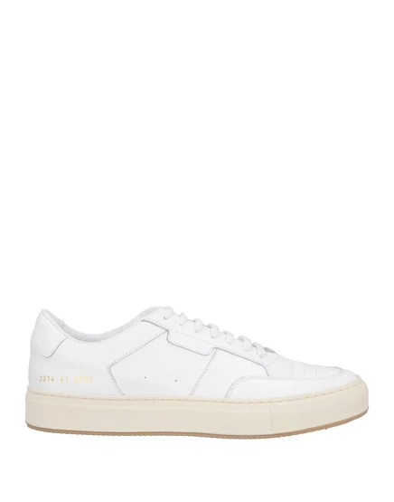 Мужские кеды Common Projects Sneakers кожаные, белые