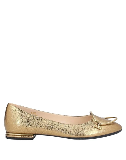 Женские балетки Tod's, золотистые