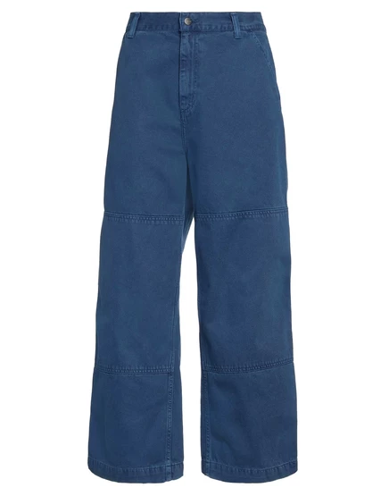 Мужские брюки Carhartt прямого кроя, синие