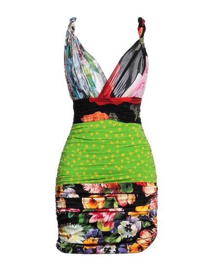 Женское короткое платье Dolce&Gabbana Lorenz SP, чёрное
