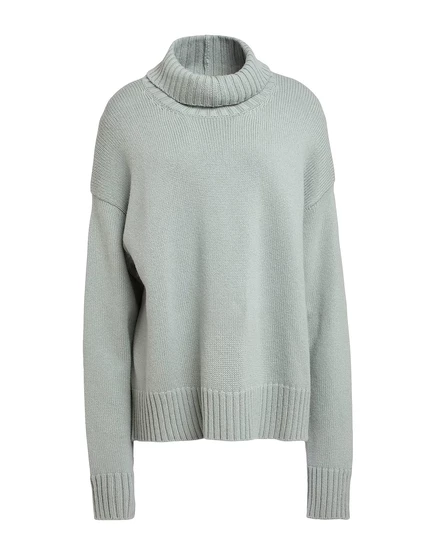 Женская водолазка Jil Sander Braccialin, шалфейно-зеленая