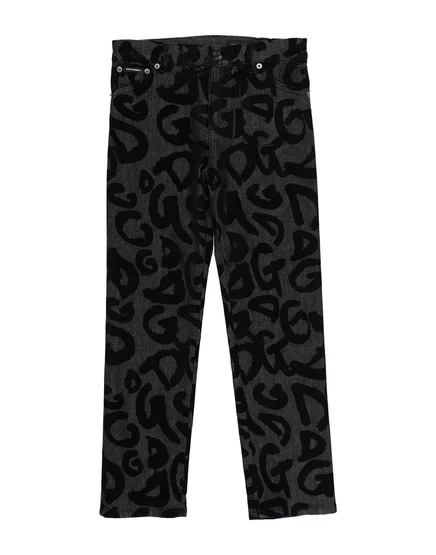 Мужские джинсы Dolce & Gabbana Promotion Junior, чёрные