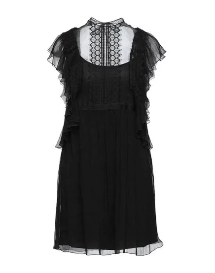 ALBERTA FERRETTI Короткое платье чёрный