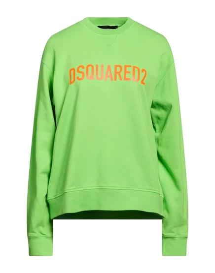 Женский свитшот DSquared2 PAPERMAG, зеленый