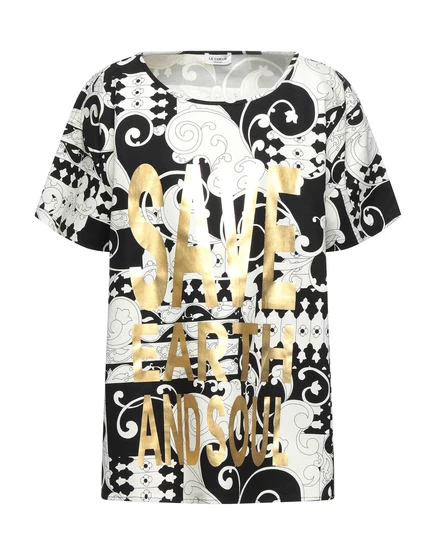 Женский топ Le Coeur Twinset Papermag, цвета слоновой кости