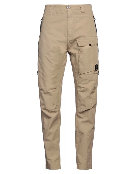 Мужские брюки C.P. Company Pants хлопковые, бежевые
