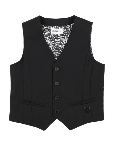 Жилет для мальчиков Bikkembergs, черный