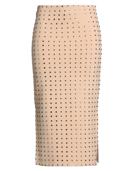 SPORTMAX Юбки миди песочный