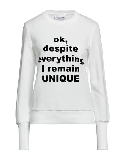 Женская толстовка Brand Unique, хлопковая, белая