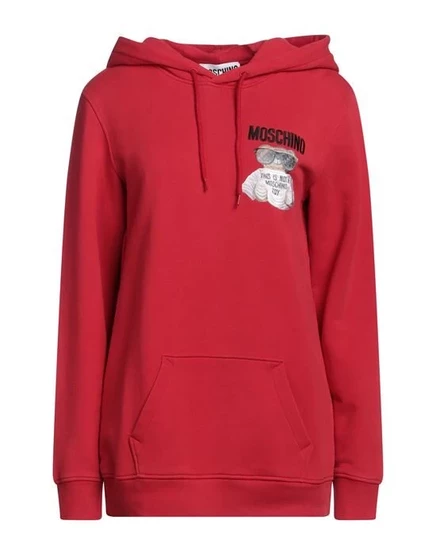 Женская толстовка Moschino, красная