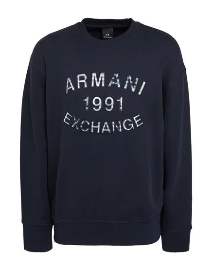 ARMANI EXCHANGE Толстовка тёмно-синий