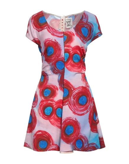 Женское мини-платье Marni, красное