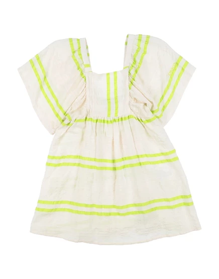 Платье для девочек Pinko Up Junior, гипсово-белое