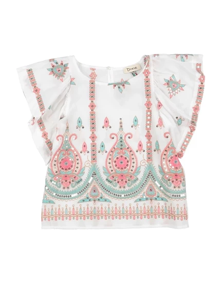 Женский топ Dixie Promotion Junior, белый
