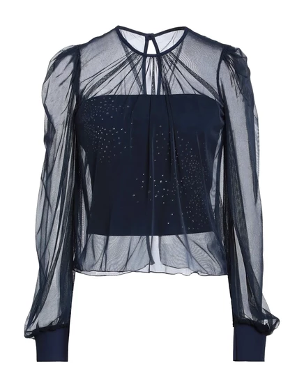 CHIARA BONI LA PETITE ROBE Tops иссиня-чёрный