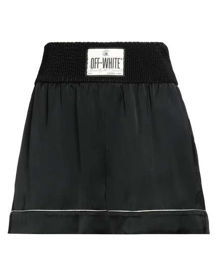 Женские шорты Off-White Wonderwoman, спортивные, черные