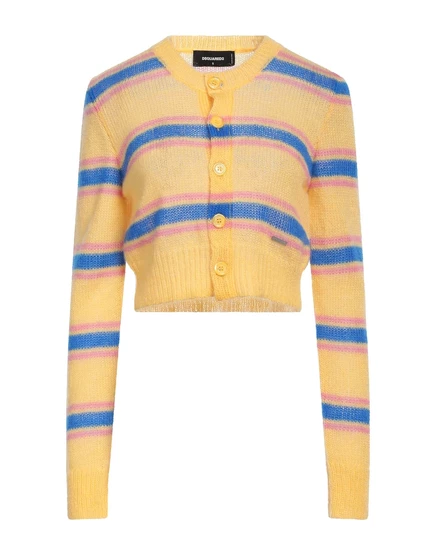 Женский кардиган DSquared2 Papermag, горчичный