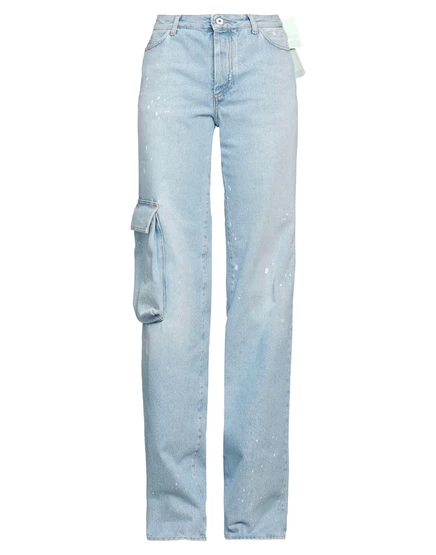 Женские карго-джинсы Off-White HAMISH, синие