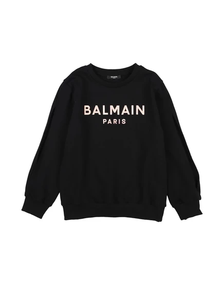 Детский свитшот Balmain, черный