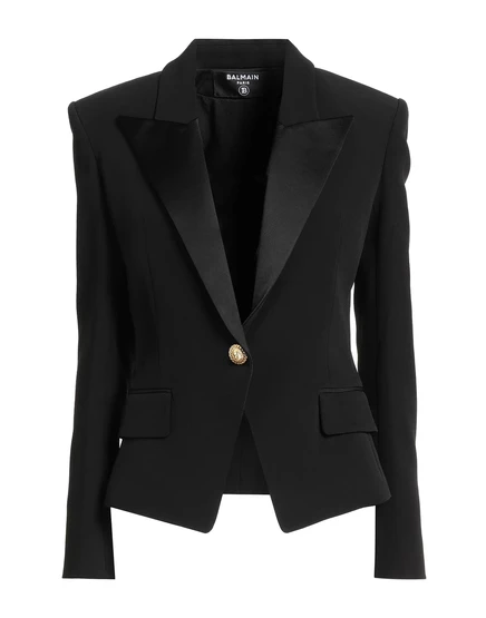 Женский блейзер Balmain, черный