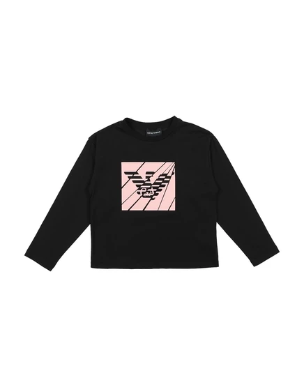 Женская футболка Emporio Armani JUNIOR, черная