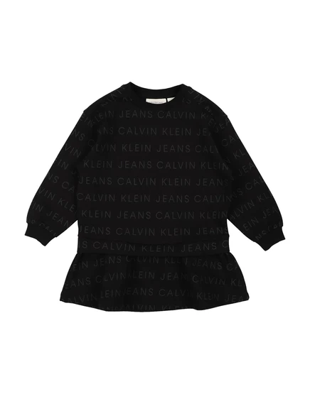 Платье для девочек Calvin Klein Jeans Junior, черное