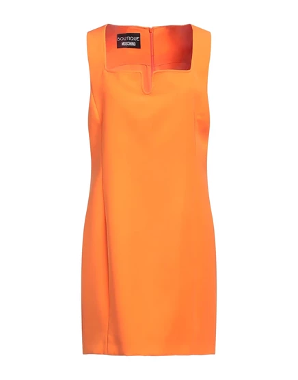 Женское мини-платье Boutique Moschino, оранжевое