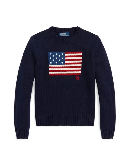 Женский свитер Polo Ralph Lauren, тёмно-синий