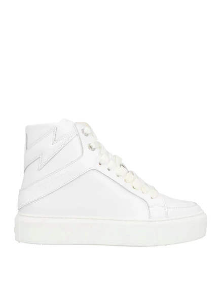 Женские высокие кроссовки Zadig & Voltaire, белые