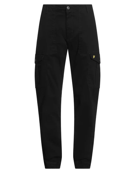 LYLE & SCOTT Повседневные брюки чёрный