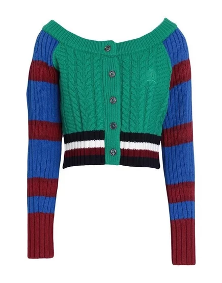 HILFIGER COLLECTION Кардиган зелёный