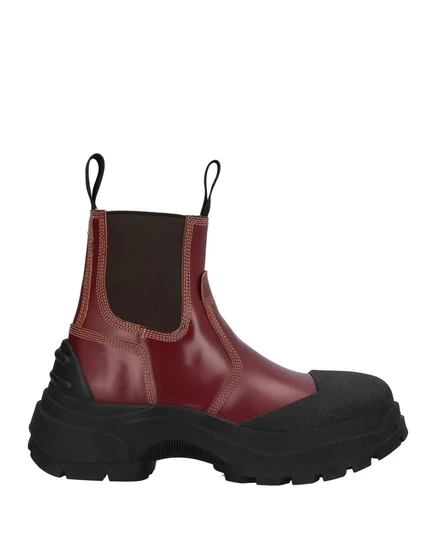 Женские ботильоны Margiela Wonderwoman, бордовые