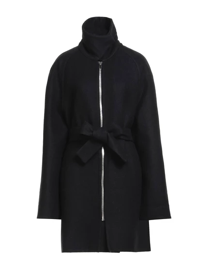 Женское пальто Givenchy шерсть-кашемир, чёрное