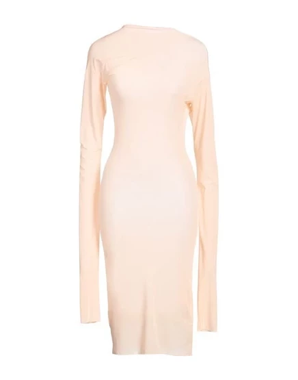 Женское платье миди Dries van Noten, абрикосовое