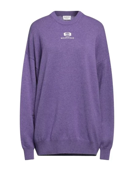 BALENCIAGA Свитер фиолетовый
