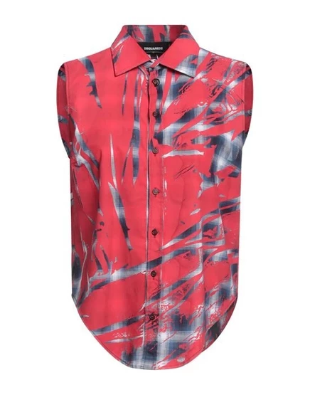 DSQUARED2 Pубашка красный