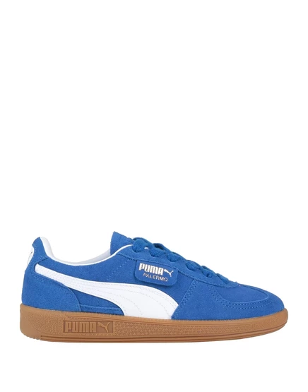 Детские кроссовки Puma из замши, ярко-синие