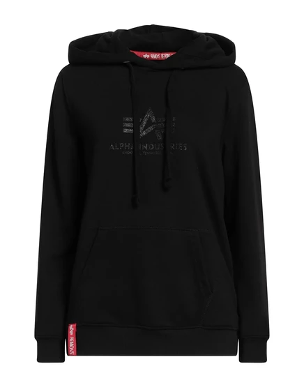Женская толстовка Alpha Industries Papermag, черная